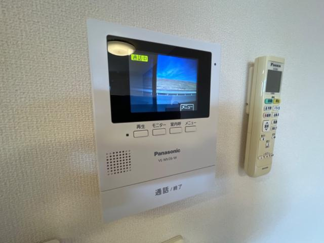 ミルキーウェイ酒津の内装|カメラ付インターホン