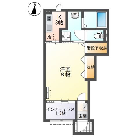 スカイガーデン六軒屋の間取り