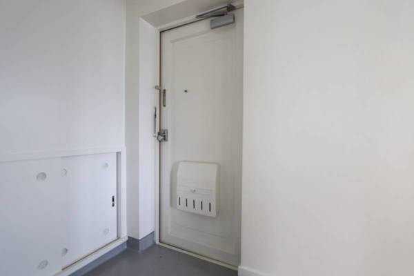 ビレッジハウス川沿4号棟の玄関|ビレッジハウスの同一物件・同一タイプの間取りの写真です