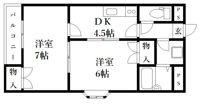 【間取り】 | クレッシェンド笹丘