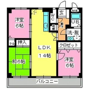 【間取り】 | パラディ211