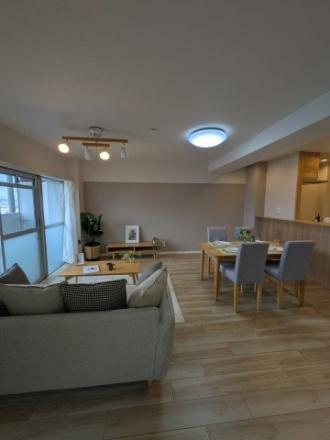 公社千里山田D住宅　A2棟　　中古 マンションの居間・リビング