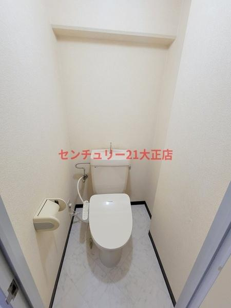 LakiaMaison弁天町のトイレ