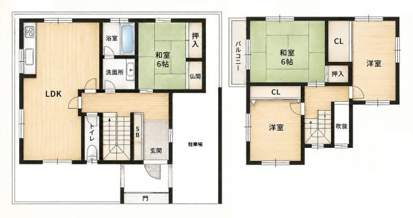 大和郡山市額田部北町　一戸建