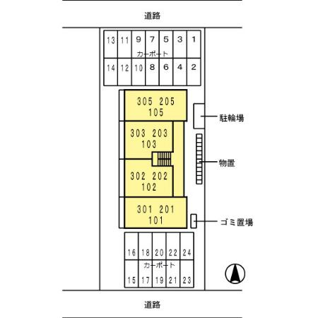 D-Room・SK IIの区画図