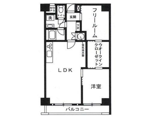 チサンマンション新大阪10番館の間取り