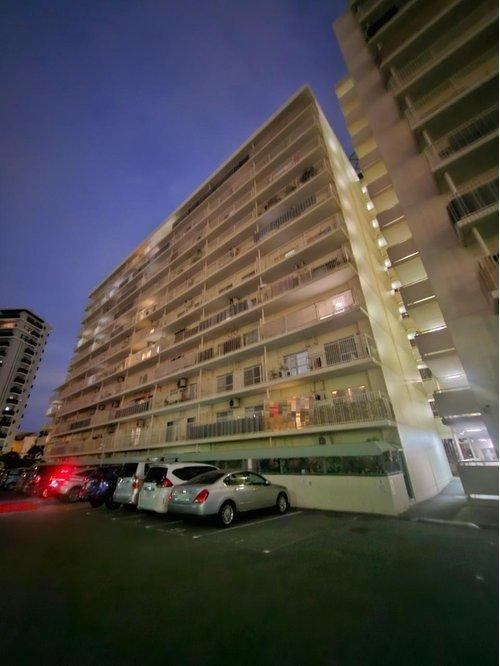 ユニライフ福島AB棟の外観