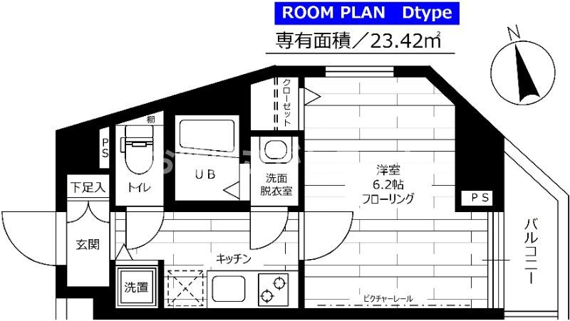 ステージファースト池尻大橋【おとり物件なし】の間取り