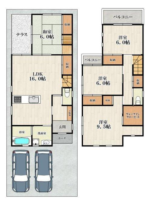 堺市西区浜寺諏訪森町東1丁中古戸建