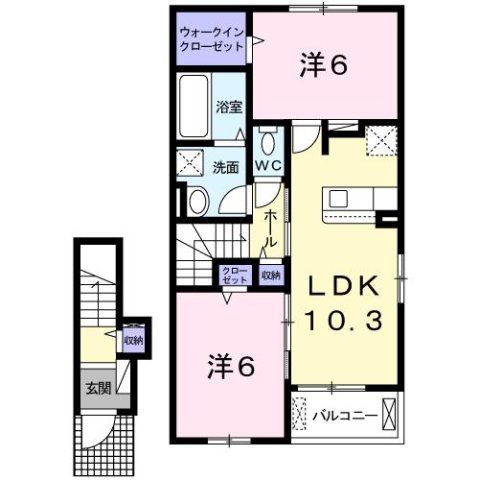 ルーチェの間取り