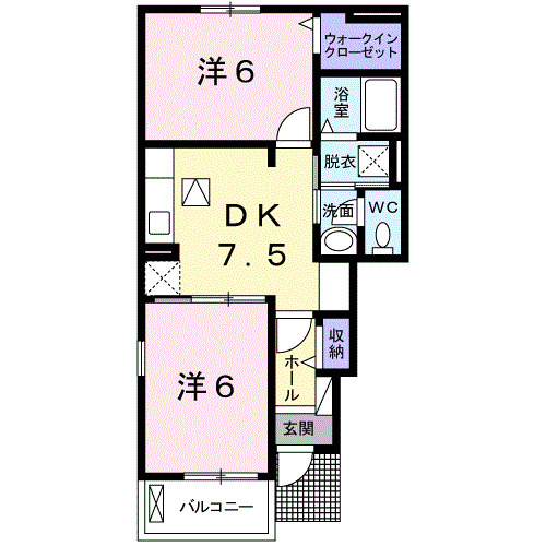 グラン・シャリオ　ａｎｎｅｘの間取り