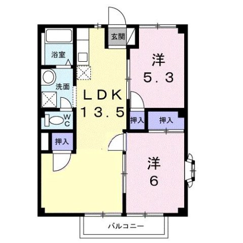【間取り】 | グレース　アサヒ