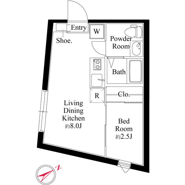 MAISON DE Sの間取り