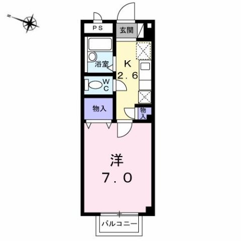 アメニティー２１の間取り