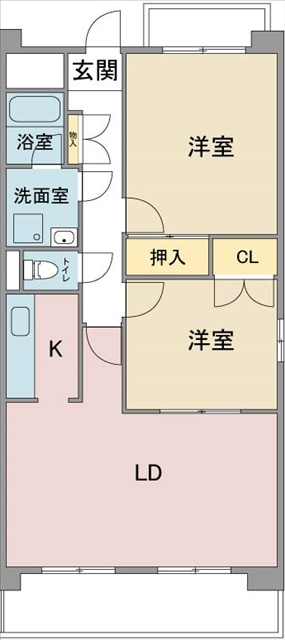 サンパーク一社の間取り