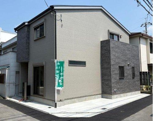 寝屋川市昭栄町新築戸建の前面道路含む現地写真