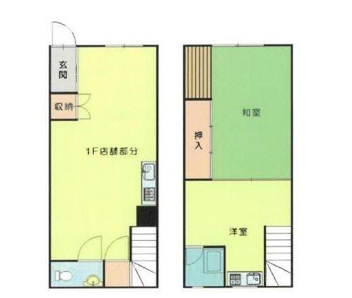東大阪市菱屋西6丁目中古戸建の間取り