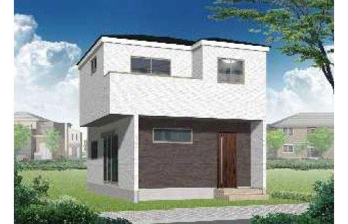 摂津市三島2丁目新築戸建　1号地の完成予想図