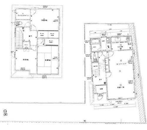 茨木市春日3丁目中古戸建の間取り