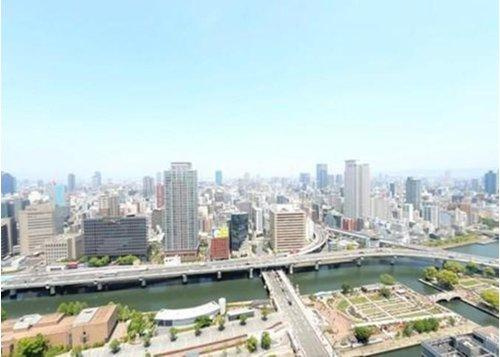 北浜ミッドタワーの展望