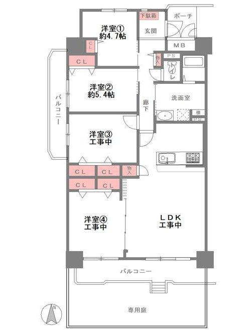 エルグリーンたつみの間取り