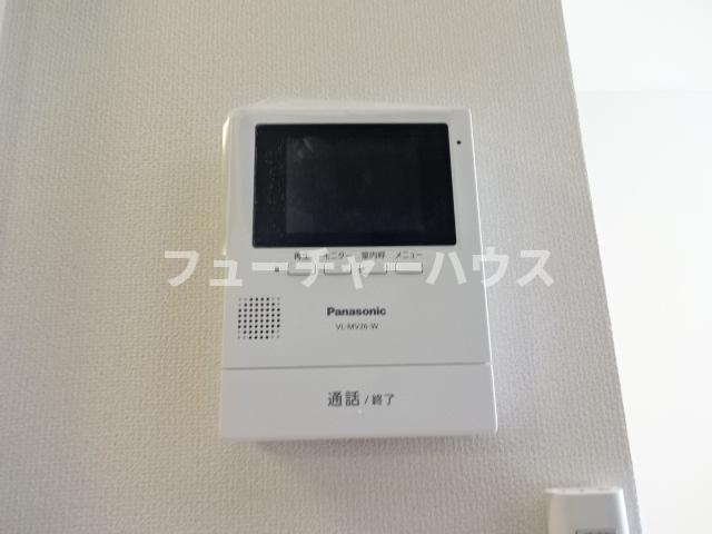 ラ　フェリーチェⅡのセキュリティ|カメラ付インターホン