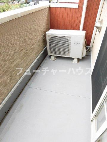 アクエリアス　Ⅱのバルコニー