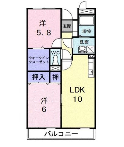 シャン・リヴィエールの間取り