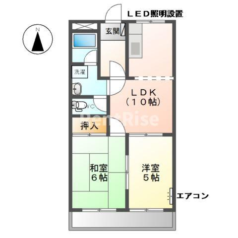アコード上田の間取り