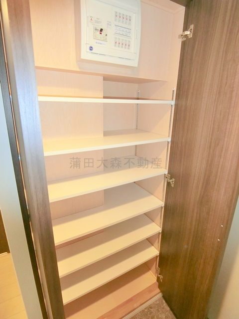 グランデュールⅦ大田中央の収納|玄関収納　シューズBOX