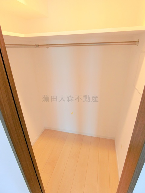グランデュールⅦ大田中央の収納|洋室収納　ウォークインクローゼット