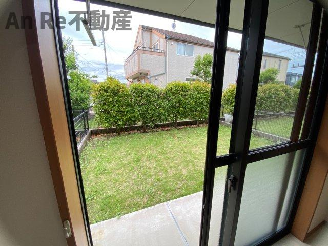 ガーデンヒルズNAKAYAMA壱番館のバルコニー