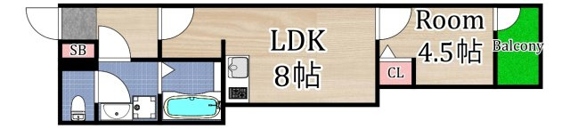 【間取り】 | LIVFIT放出