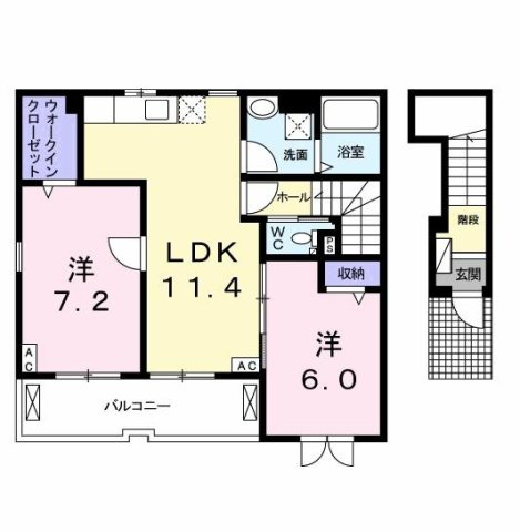 【間取り】 | ファーストウィンズⅡ