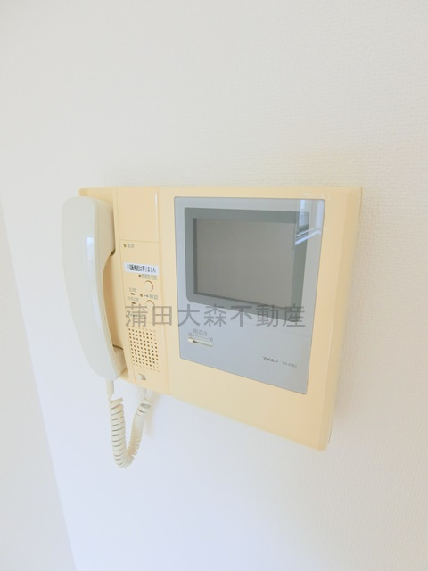 ヒューマンハイム本羽田の設備|モニター付きインターホン