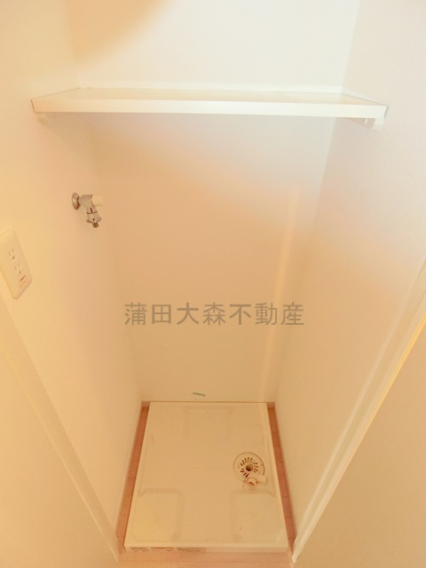 ヒューマンハイム本羽田の設備|室内洗濯機置き場