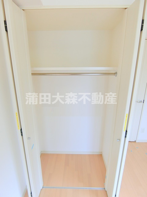 ヒューマンハイム本羽田の収納|収納　クローゼット