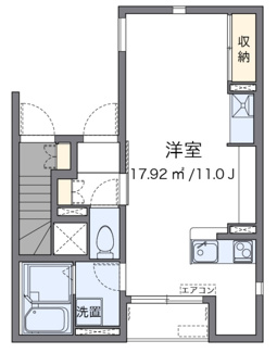 【間取り】 | グリーンビレッジⅢ