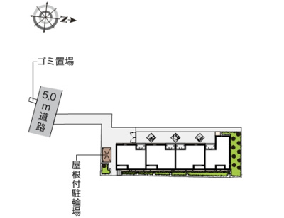 【区画図】 | グリーンビレッジⅢ