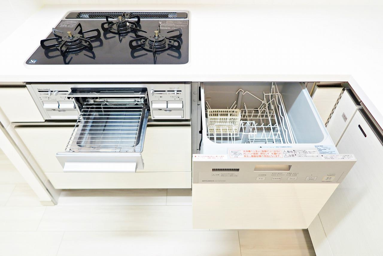 プレサンスロジェ難波グランドウエストのキッチン