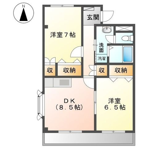 ライツェント　プラッツの間取り