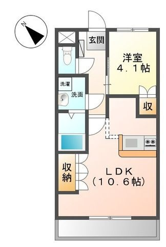 フェアリー壱の口Ｂの間取り