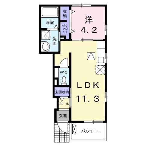 センターポイントⅡの間取り