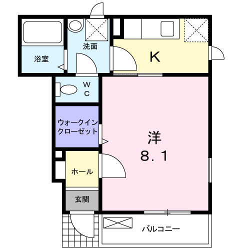 アルカンシエルの間取り