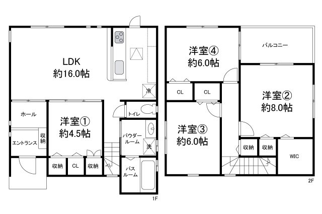 泉佐野市長滝の間取り|現状でのお引渡し。定額リフォームパック（オプション）利用可。詳細はお問合せください。