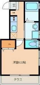 ハイツＨ＆Ｍの間取り