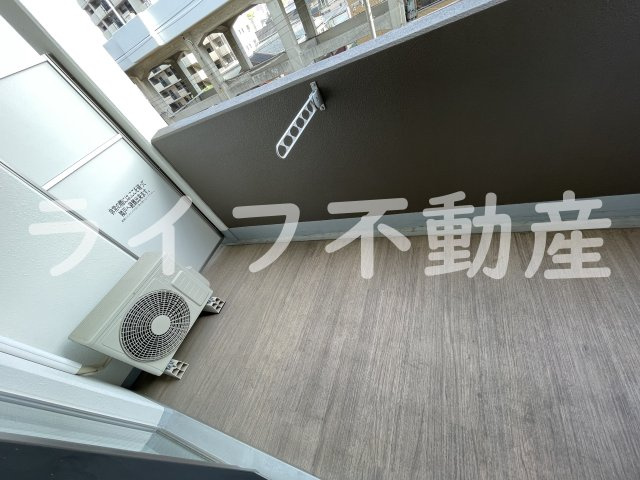 リップル布施イーストⅡのバルコニー
