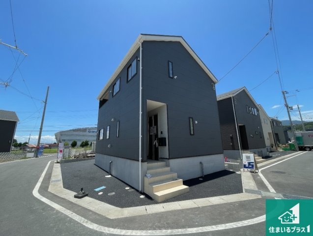 ★大津市雄琴　第26期　新築一戸建ての外観|お客様に長く安心して住んでいだだける事にこだわった家づくり！住んでからのアフターサービスにもしっかりと取り組んでいます！