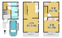 堺区東雲西町1丁　中古戸建の画像