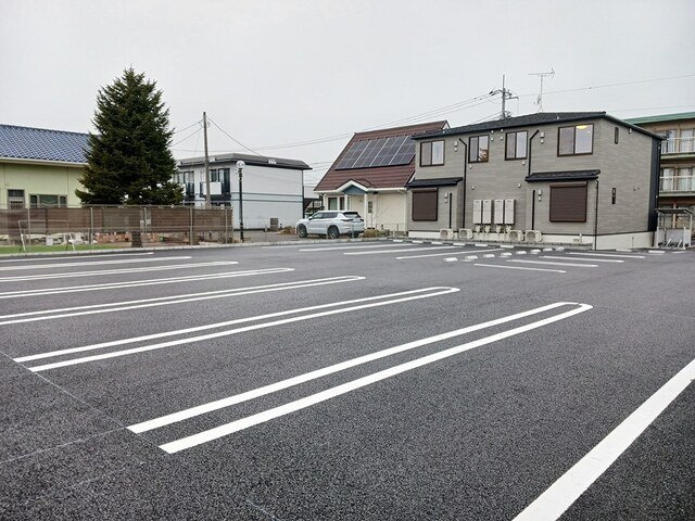 プリマヴェーラＡの駐車場|駐車場があるので、車を買う予定の方も安心です